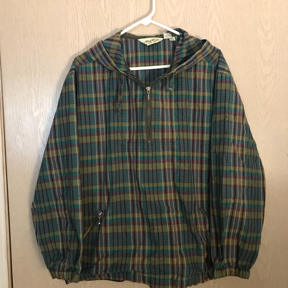 Eddie Bauer plaid jacket